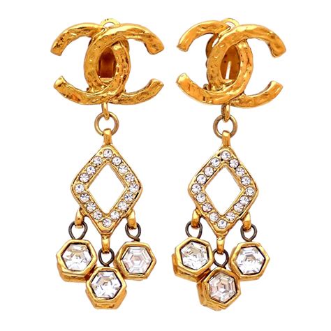 chanel earrings sale uk|genuine chanel earrings.